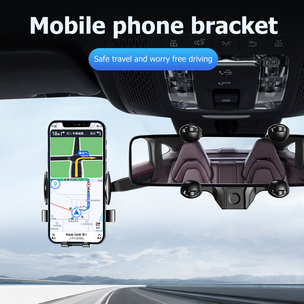 Car Rearview Smartphone Holder